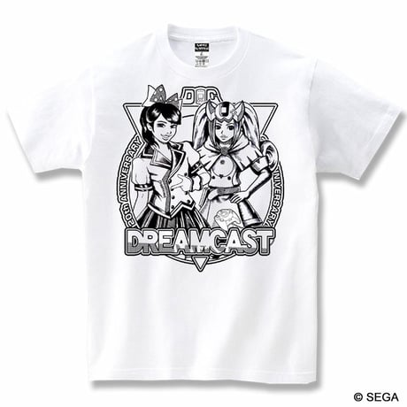 ドリームキャスト Real x Virtual Tシャツ -ホワイト-