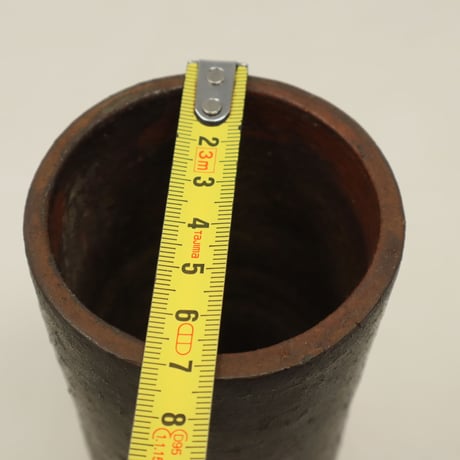 シンプルな陶器 の花器  ツールスタンド / ie22_304