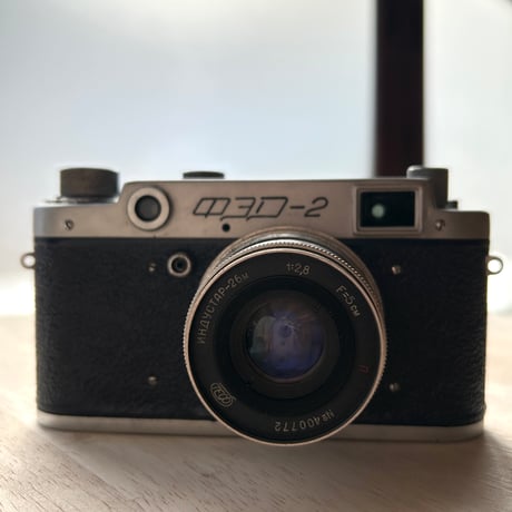 古いフィルムカメラ FED-2 フェド2 1:2.8 F=5㎝ ※ジャンク