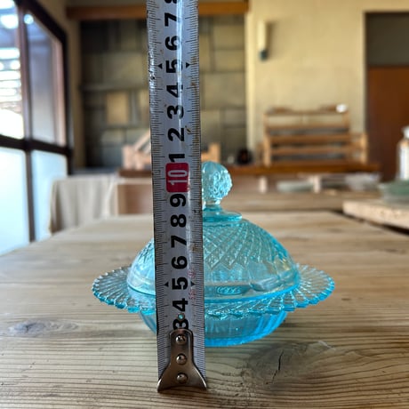 ヴィンテージガラスのバターデッシュ
