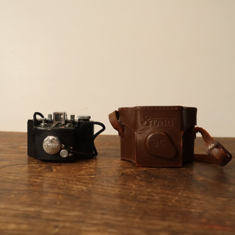 豆カメラ START 35 革ケース付 ヴィンテージ / ie22_327 | 古道具