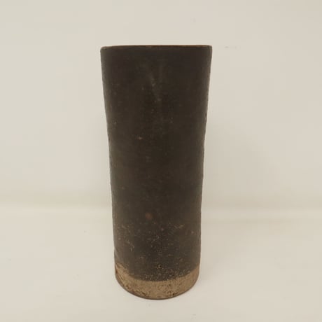 シンプルな陶器 の花器  ツールスタンド / ie22_304