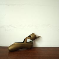 バレエシューズ型 真鍮壁飾り