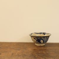 古い 染付のお茶碗 / ie22_294