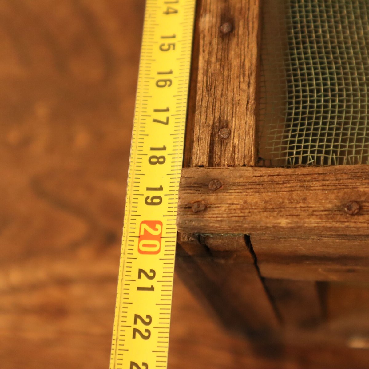 古木の網箱 / ie22_277 | 古道具 イエノコモノ