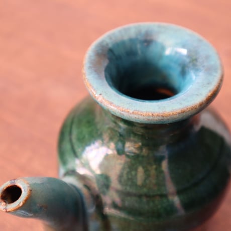 陶器の水滴 花器 オブジェ / ie22_357