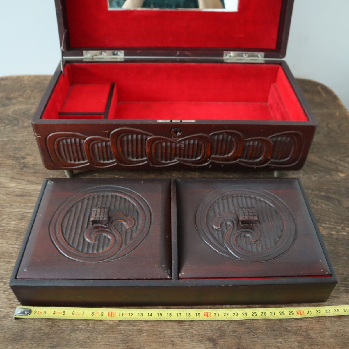 ⭐︎レア⭐︎オルゴール付きアクセサリーボックス　はろうきてぃ彫金コレクション ︎レア︎オルゴール付きアクセサリーボックス はろうきてぃ彫金