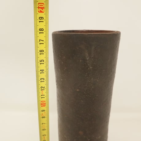 シンプルな陶器 の花器  ツールスタンド / ie22_304