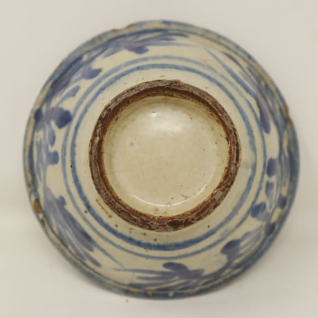 古い 染付のお茶碗 / ie22_294