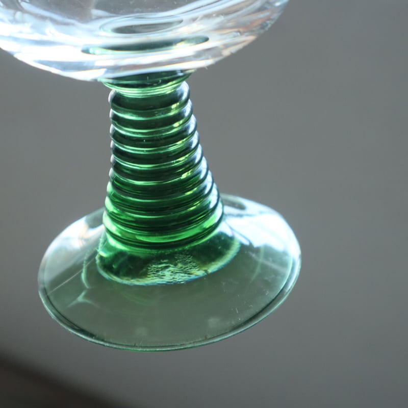 希少】アンティークグラスレーマーグラスグリーンR1331ダI