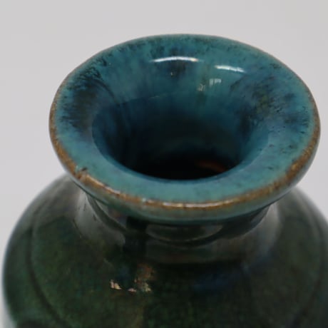 陶器の水滴 花器 オブジェ / ie22_357