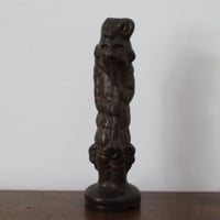 陶器のラッパ吹き人形 / ie22_207