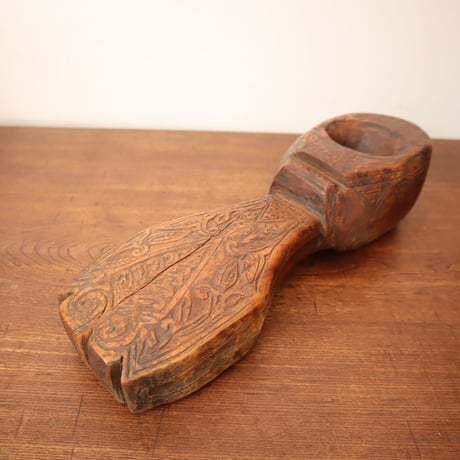 木彫りのアジアン小物置き / ie22_360