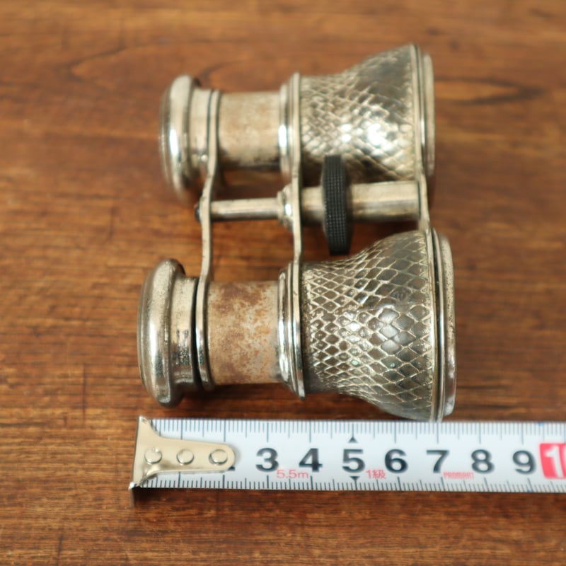 アンティーク 双眼鏡 レザーケース付き | 古道具 イエノコモノ