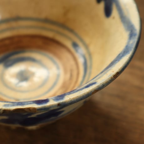 古い 染付のお茶碗 / ie22_294