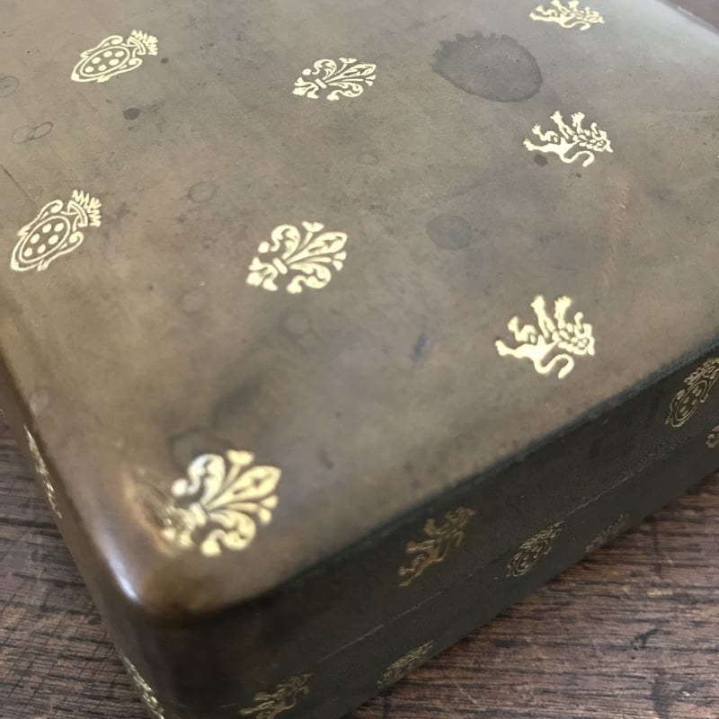 A.ANTINORI 革の小物入れ イタリアアンティーク / ie22_182 | 古道具