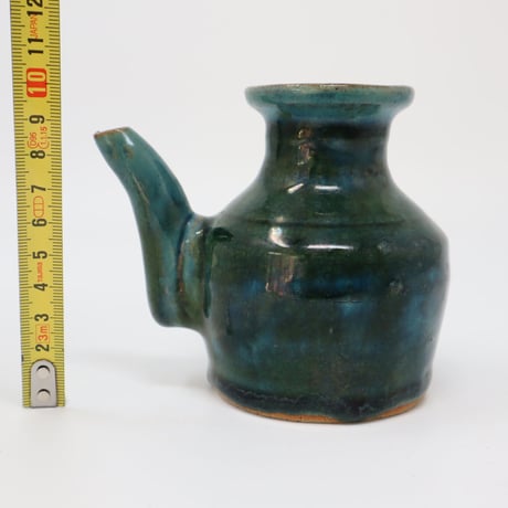 陶器の水滴 花器 オブジェ / ie22_357