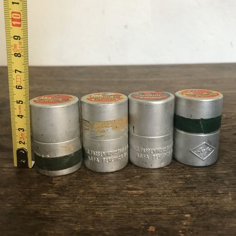 AGFA ヴィンテージ フィルムケース 4個おまとめ