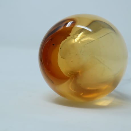 フォルムがかわいい レトロ ガラスの花瓶 / ie22_280