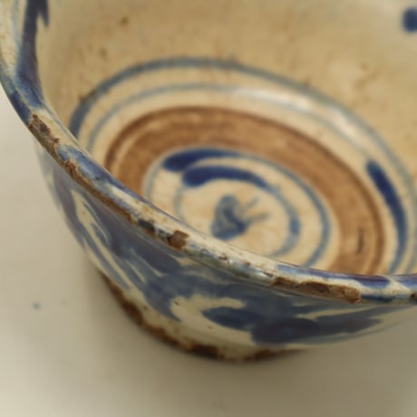 古い 染付のお茶碗 / ie22_294