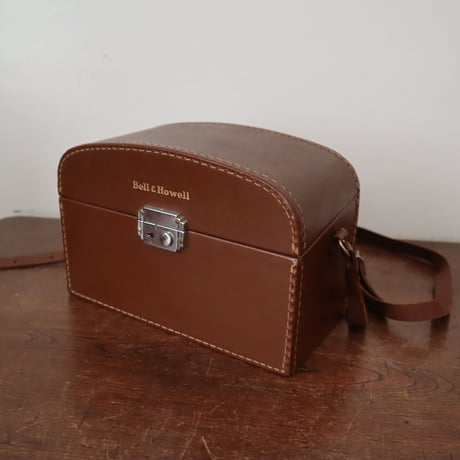 Bell＆Howell 古い革カメラケース / ie22_206