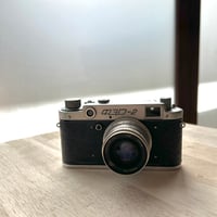 古いフィルムカメラ FED-2 フェド2 1:2.8 F=5㎝ ※ジャンク
