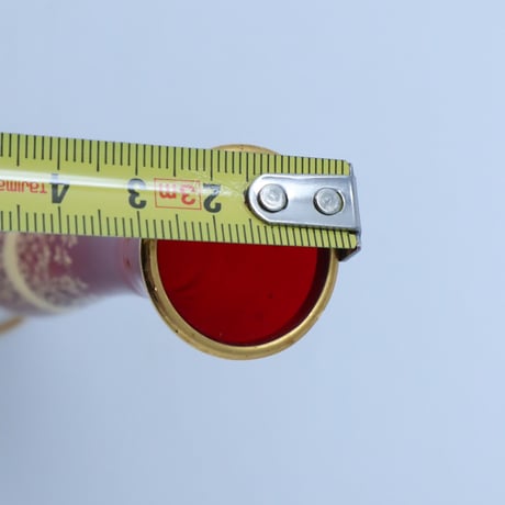 金彩色グラス 花瓶 一輪挿し / ie22_386