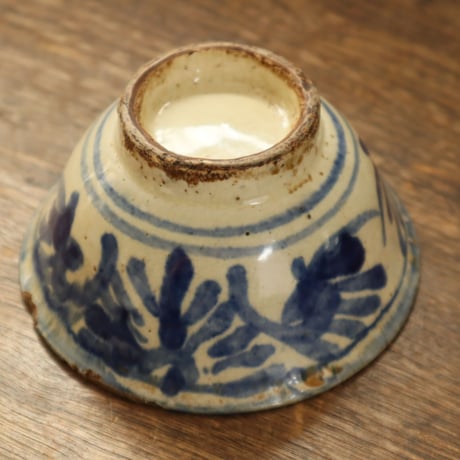 古い 染付のお茶碗 / ie22_294
