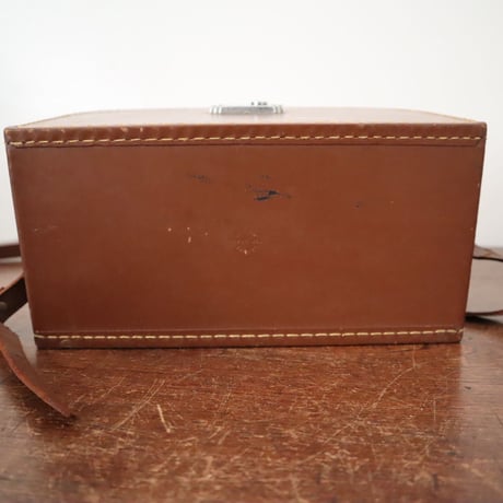 Bell＆Howell 古い革カメラケース / ie22_206