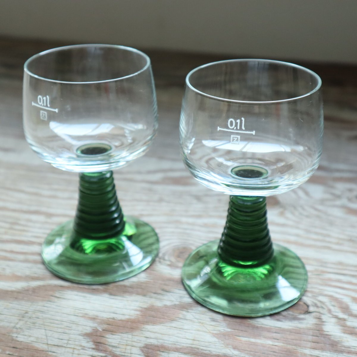 希少】アンティークグラスレーマーグラスグリーンR1331ダI