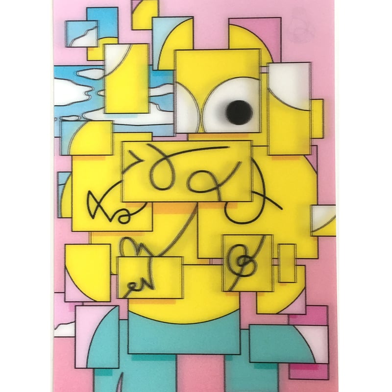 Mr.& 3D lenticular card レンチキュラーカード | CHOJIN