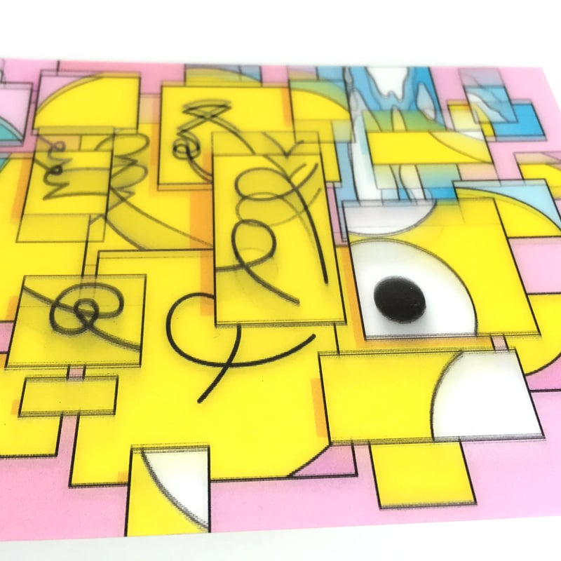 Mr.& 3D lenticular card レンチキュラーカード | CHOJIN