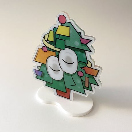 Holiday Lenticular Tree レンチキュラークリスマスツリー　アクリスタンド