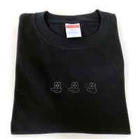三連TONGO Tシャツ ブラック