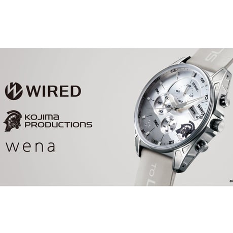 WIREDxコジマプロダクションx wena コラボレーション限定モデル