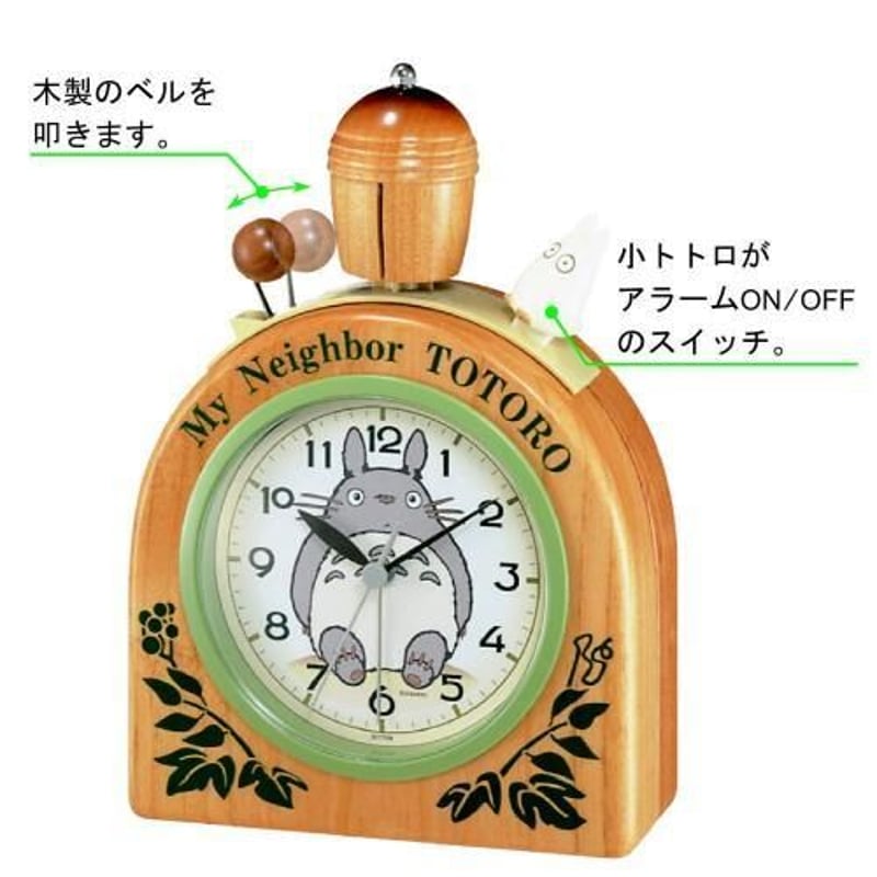 となりのトトロ 目覚まし時計 | kokuzawa-t
