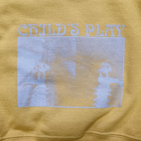 【 Moloch 】“CHILD’S PLAY” Hooded Sweatshirt ( PALE GOLD )