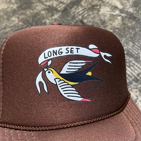 【 LONG SET × SCUMBOY 】LSD-136 “TSUBAME” MESH CAP ( 全6色 )