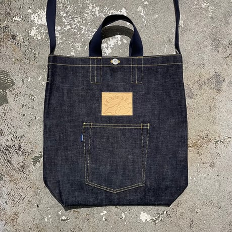 【 Cushman for LONG SET 】2-Way Denim Bag