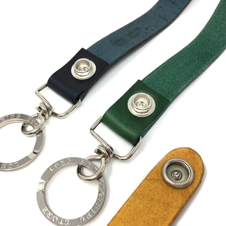 【 LONG SET ORIGINAL 】LSD-048 "NOT A CRIME" LEATHER KEY-HOLDER ( 全6色 )