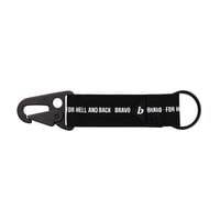 【 BRAVO 】CONNECT KEYCHAIN ( BLACK )
