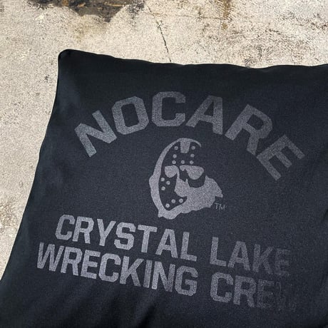 【 LONG SET ORIGINAL 】LSD-097 OFFICIAL BOOTLEG “NO CARE” CUSHION ( BLACK )