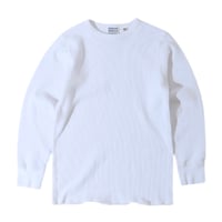 【 WALLA WALLA SPORT 】U.S. MADE THERMAL CREW ( WHITE )