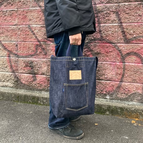 【 Cushman for LONG SET 】2-Way Denim Bag