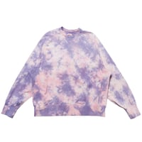 【 IMPRESTORE 】Martha - Tie-Dye Freedom Sweat ( PURPLE )