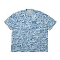 【 IMPRESTORE 】Shy Guy - Digital Camo T-shirt ( INDIGO BLUE )