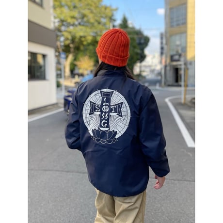 【 LONG SET ORIGINAL 】LSD-138 "DOG TOWN" COACH JACKET ( 全2色 )