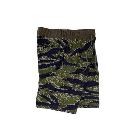 【 LONG SET ORIGINAL 】LSD-082 TIGER STRIPE PILE SWEATSHORT