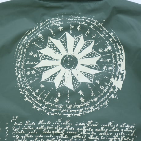 【 Moloch × LONG SET 】“Manuscript” Coach Jacket ( FOREST GREEN )