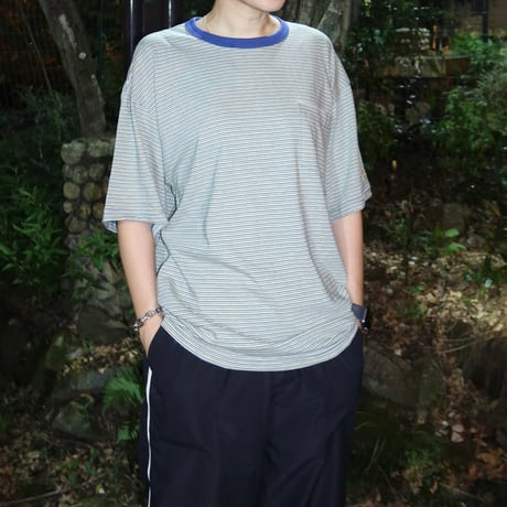 【 Moloch 】“GORDIE” S/S TEE II ( BLUE )